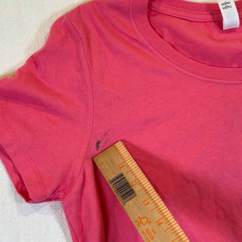 Jimmy Doodles Will Dance for Biscuits and Gravy Pink Graphic Tee L Funny - Picture 5 of 7